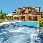 Luxury Elite Aj06 Complete With A Private, Climate Controlled Pool And A Relaxing Outdoor Jacuzzi, Aphrodite Hills Villa Paphos