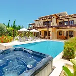 Luxury Elite Aj06 Complete With A Private, Climate Controlled Pool And A Relaxing Outdoor Jacuzzi, Aphrodite Hills Villa