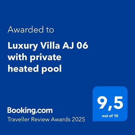 Luxury Aj 06 With Private Heated Pool Willa Pafos