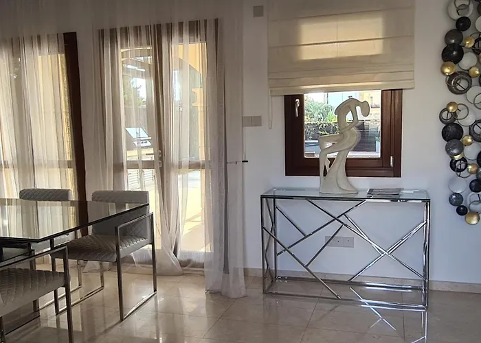 Villa Luxury Elite Aj06 Complete With A Private, Climate Controlled Pool And A Relaxing Outdoor Jacuzzi, Aphrodite Hills *