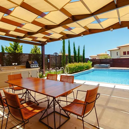 Luxury Elite Aj06 Complete With A Private, Climate Controlled Pool And A Relaxing Outdoor Jacuzzi, Aphrodite Hills *